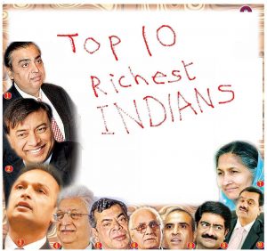 Top Ten Rich Indians